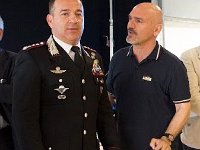 Atomiadi 1 096 - Copy  Paolo, the overall organiser of the Atomiade had some awkward moments with the local Carabinier